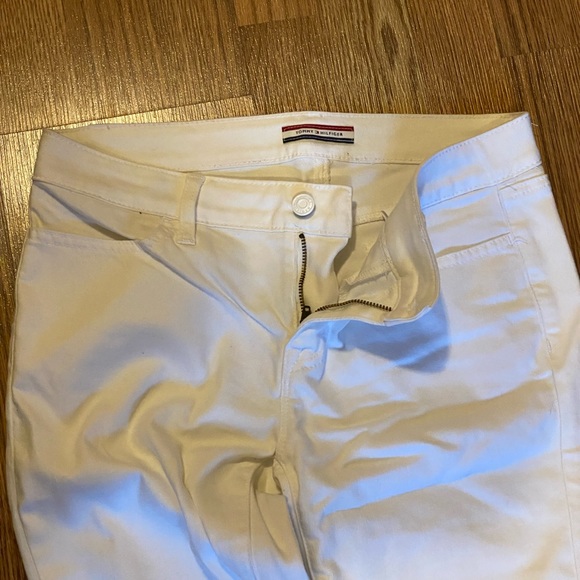 NWOT Tommy Hilfiger White Jeans/Leggings - Picture 2 of 7